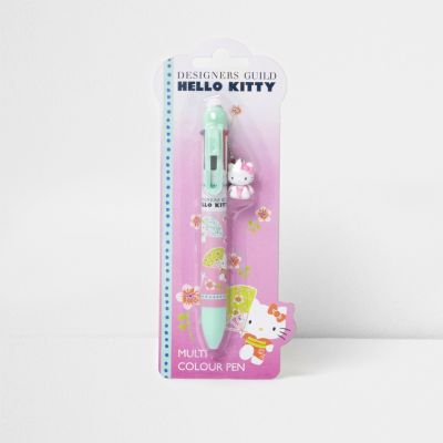 Girls pink Hello Kitty multi coloured pen